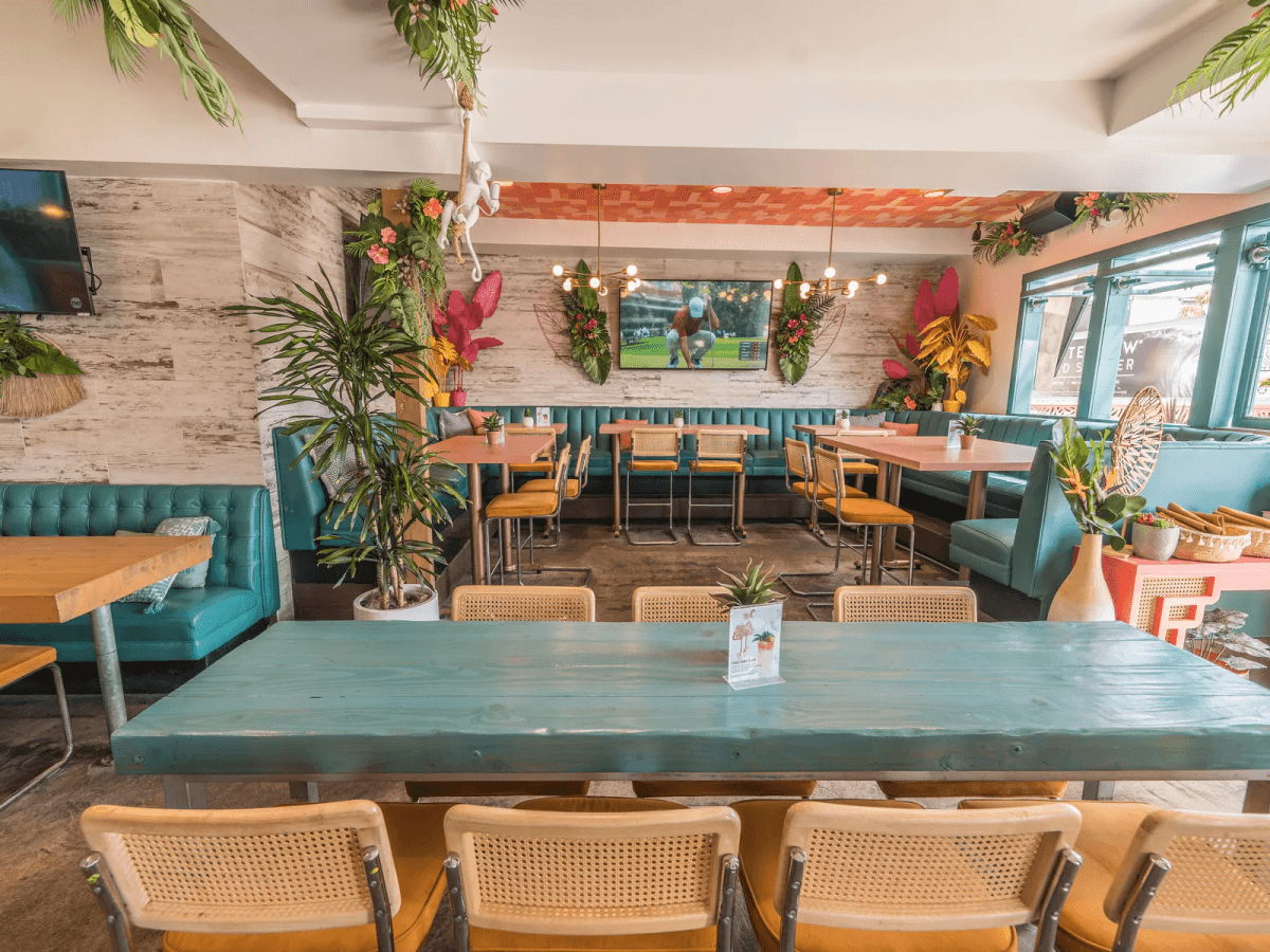 Miss B's Coconut Club interior Mission Beach San Diego