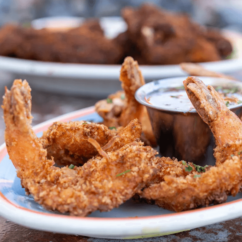 Miss B's Coconut Club Coconut Shrimp Mission Beach San Diego