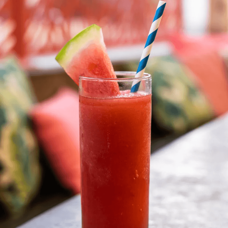 Miss B's Coconut Club Watermelon Shuga cocktail Mission Beach San Diego