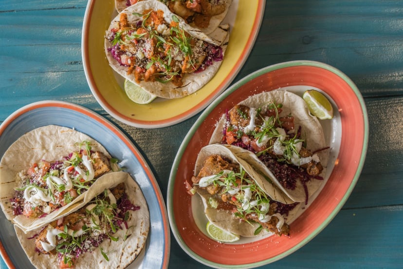 Miss B's Coconut Club Miss B's Favorites Tacos Mission Beach San Diego