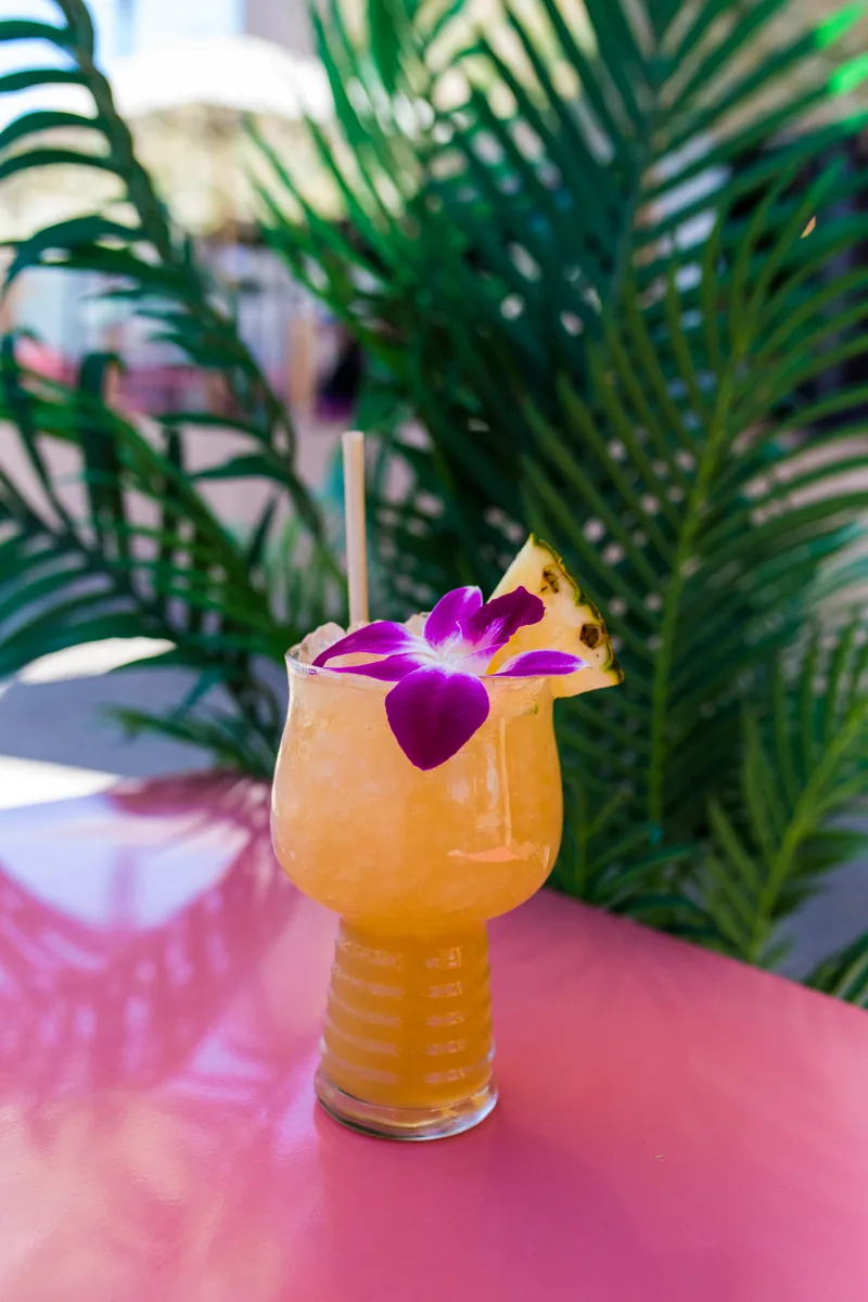 Miss B's Coconut Club Rum Cannonball cocktail Mission Beach San Diego