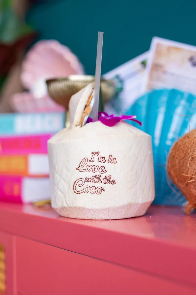Miss B's Coconut Club Caribe Welcome cocktail Mission Beach San Diego