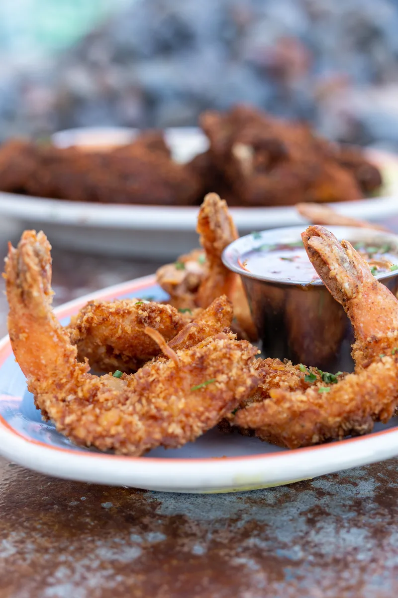 Miss B's Coconut Club Coconut Shrimp Mission Beach San Diego