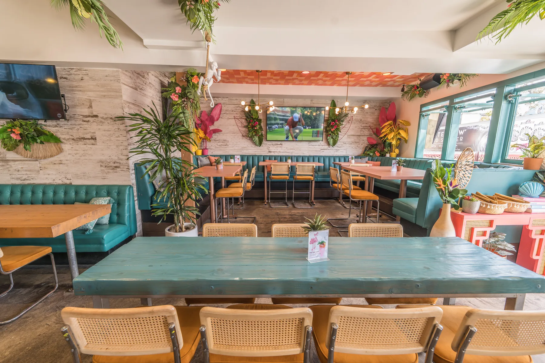 Miss B's Coconut Club open-air beach neighborhood bar Mission Beach San Diego